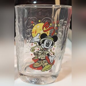McDonald's 2000 Walt Disney World Millennium Celebration Glass - Safari Mickey